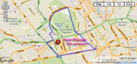 asian Massage at Marylbone London Location